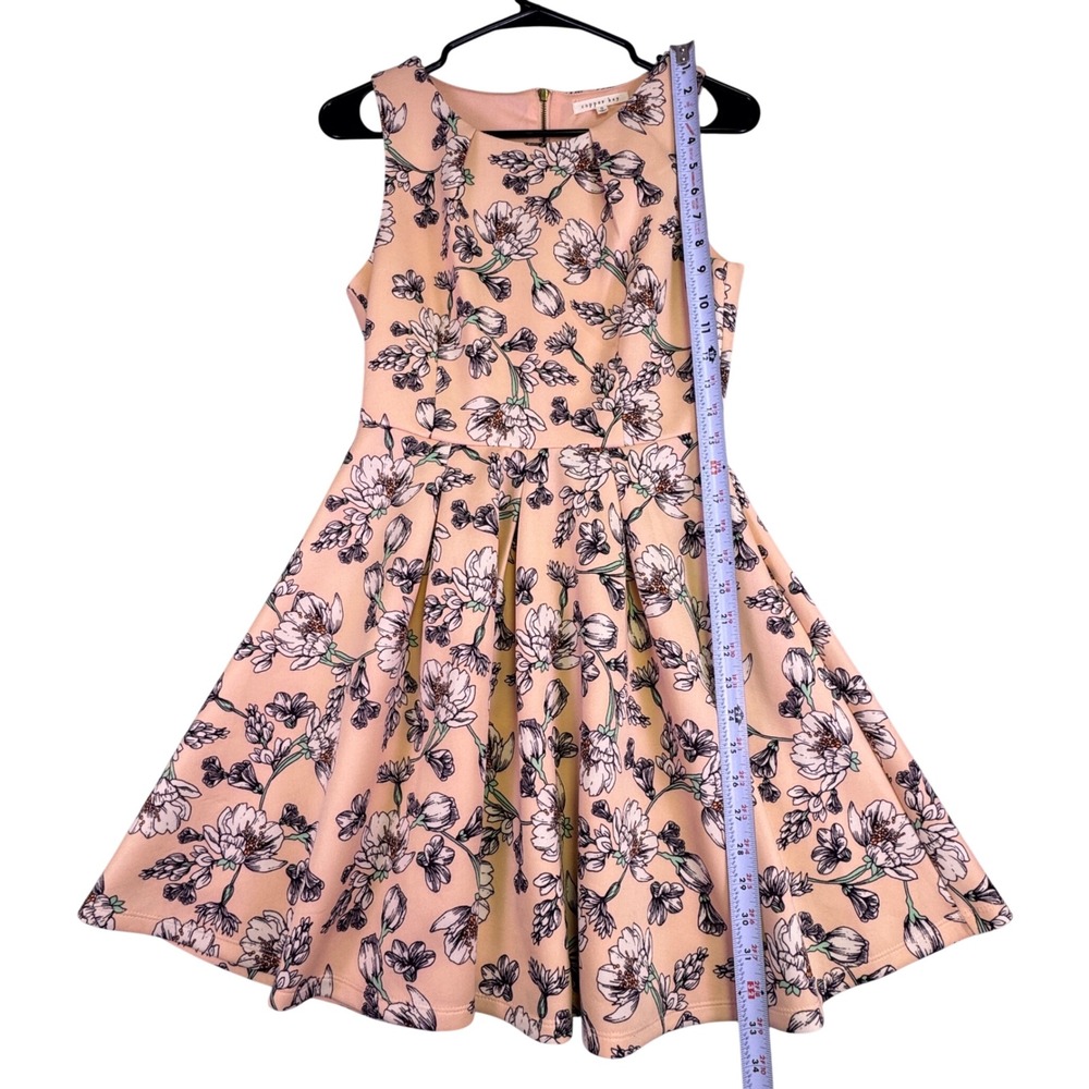 Copper Key Dress Women's Small‎ Floral Fit & Flare Skater Sleeveless Sun Dress - Picture 3 of 7